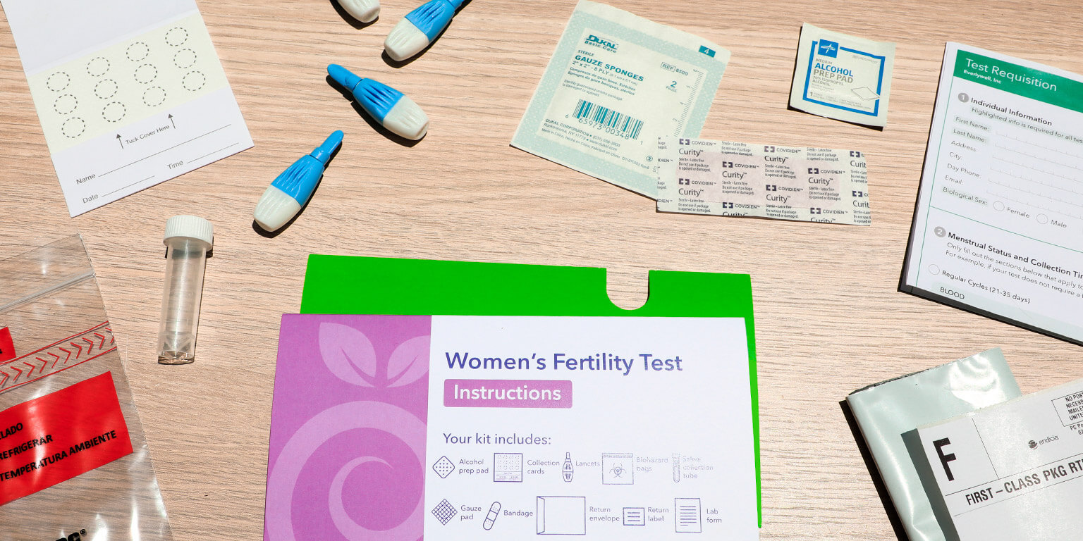 AtHome Women's Fertility Test Easy to Use and Understand Everlywell