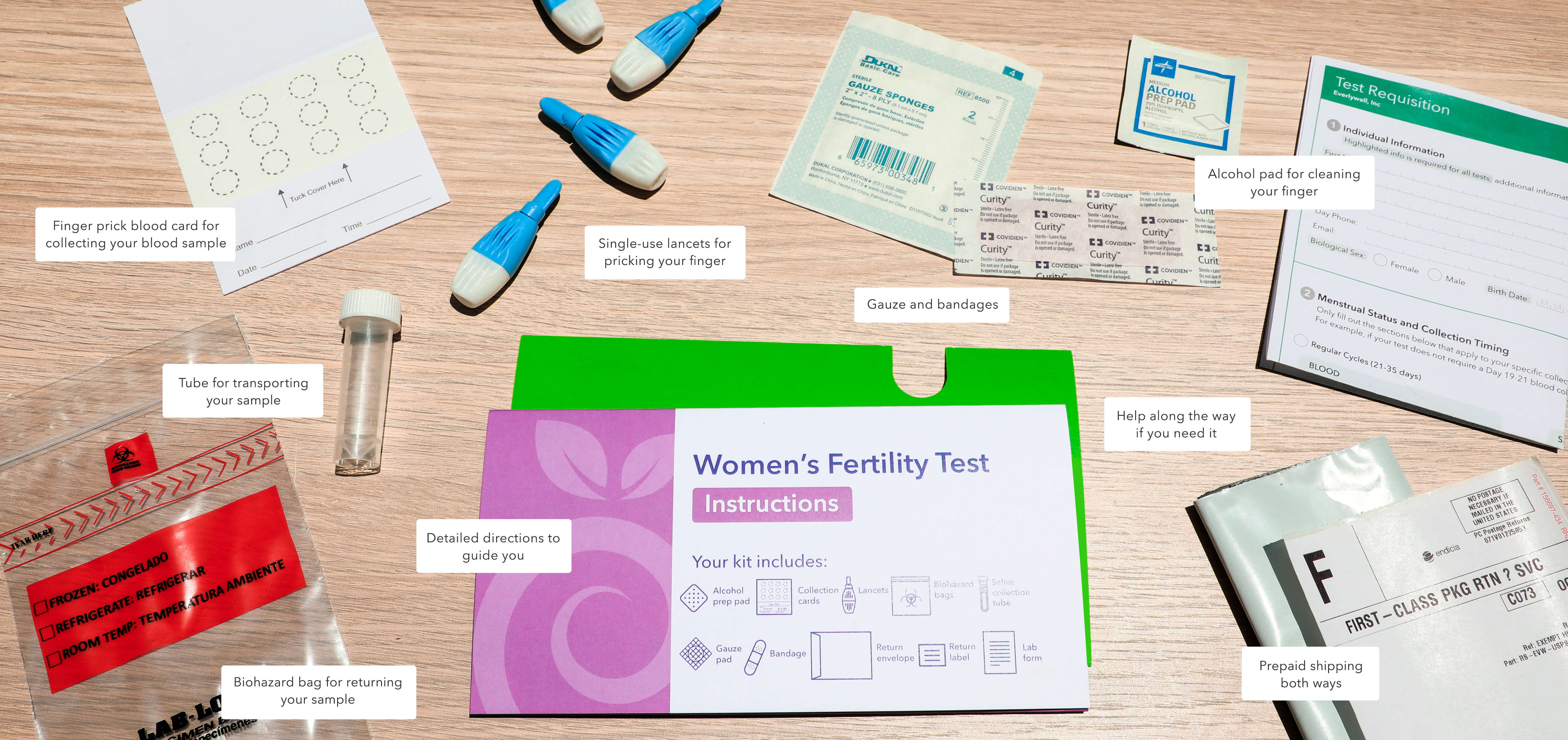 At Home Womens Fertility Test Easy To Use And Understand Everlywell 7280